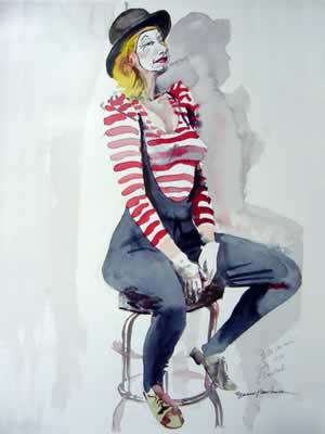 Beth the Mime