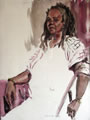 Claudia with Dreadlocks